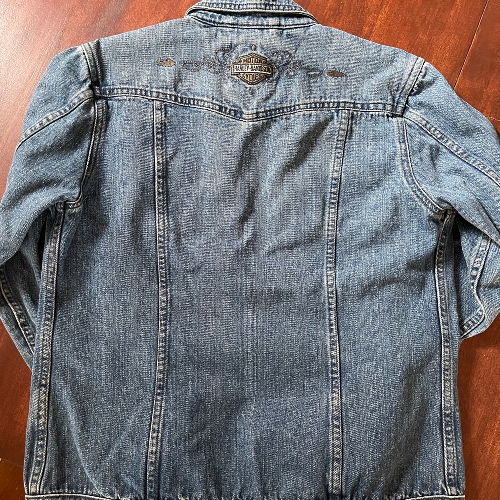 Harley Davidson Women’s Jean jacket.